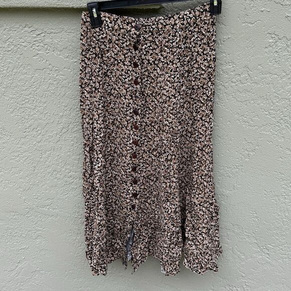 Express Dresses & Skirts - Vintage Compagnie Internationale Express Marque Deposee Floral Maxi Skirt Medium